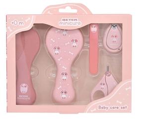 Набор для ухода за ребенком Beter Baby Care Set, 0 мес., розовый цв.