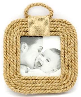 Fotoraam Avatar Braid Square, 10 cm x 15 cm, kollane v.