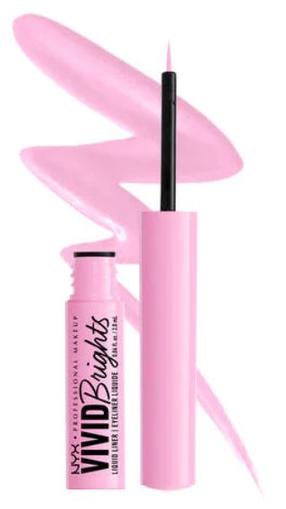 Akių apvadas NYX Professional Makeup Vivid Bright, 2 ml, rožinė sp. 07 sneaky pink