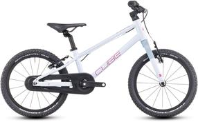 Vaikiškas dviratis, vaikų Cube Numove 160, balta sp./rožinė sp., 16", 16"