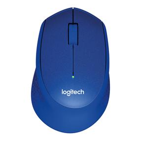 Беспроводная компьютерная мышь Logitech M330 Silent, синий цв.