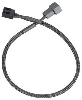 Kabelis Akasa PWM Fan Extension Cable 4pcs AK-CBFA01-KT04 4 pin PWM male, 4 pin PWM female, 0.3 m, pelēka krās.