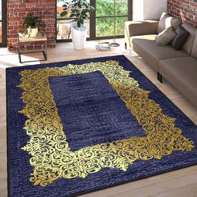 Paklāja celiņš Conceptum Hypnose ELS Blue, daudzkrāsaina, 300 cm x 80 cm