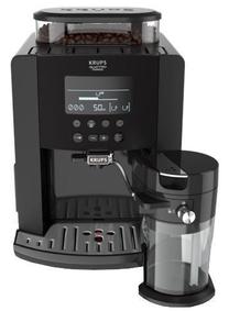 Pusiau automatinis kavos aparatas Krups Arabica Latte EA819N, juoda sp., 1450 W Prekė su pažeista pakuote.