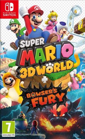 Nintendo Switch žaidimas Nintendo Super Mario 3D World + Bowser's Fury, anglų