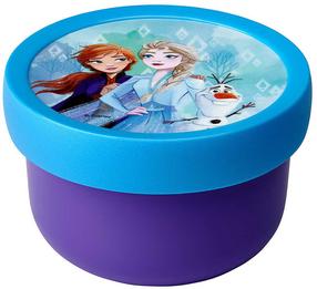 Konteiners pārtikai, ar galda piederumiem Mepal Campus Frozen, 0.3 l, 6.7 cm x 6.7 cm, zila krās./violeta krās.