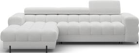 Kampinė sofa Felro Royal 03, pilka sp., kairinė, 181 x 285 cm x 93 cm