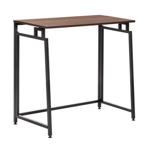 Sulankstomas rašomasis stalas Springos 3in1 HF0056, 80 cm x 40 cm, 75 cm, ruda sp./juoda sp.
