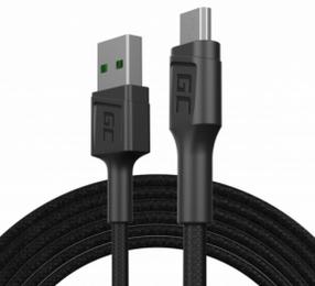 Кабель Green Cell PowerStream KABGC20, Micro USB/USB male, 120 см, черный цв.