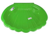 Smėlio dėžė Pool Shell, 110 x 75 cm, žalia sp.