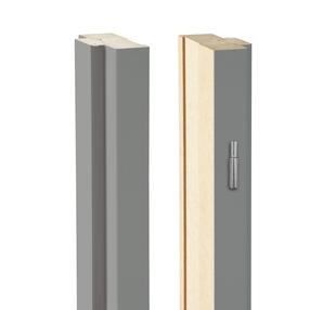 Vertikali durų stakta Classen, 206.5 cm x 9 cm x 3 cm, kairinė, pilka sp.