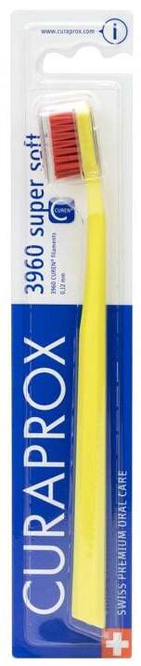 Зубная щетка Curaprox 3960 Super Soft, желтый цв.