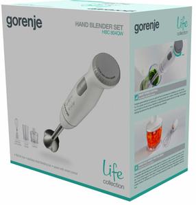 Rokas blenderis Gorenje HBC804QW, balta krās.