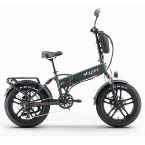 Elektrinis dviratis Skyjet GTIII PRO, M/L, 20", 250 W, 13.5 Ah, žalia sp.