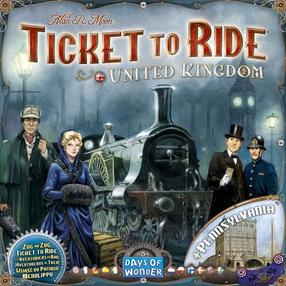 Настольная игра Days of Wonder Ticket to Ride United Kingdom & Pennsylvania, EN