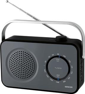 Radio uztvērējs Sencor SRD 2100, melna krās.