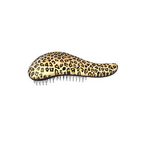 Щетка для волос Dtangler Leopard Yellow, 35 мм, многоцветный