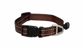 Kaelarihm koertele Rogz Utility Classic, pruun v., 340 - 560 mm x 20 mm, 34-56