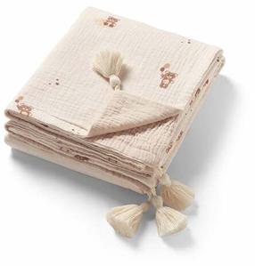 Pledas BabyOno Muslin 1566/02, 75 x 100 cm, kreminė sp.