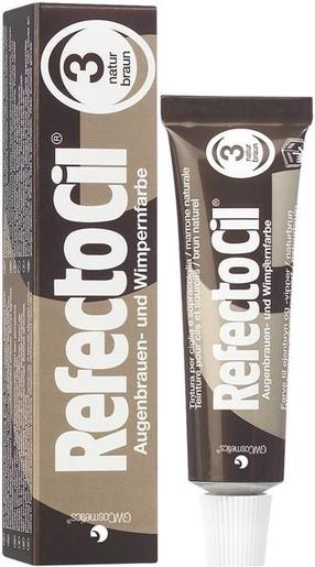 Antakių ir blakstienų dažai RefectoCil, natūrali ruda