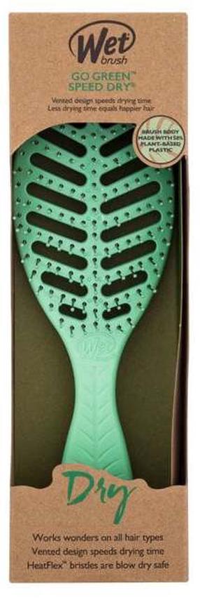 Plaukų šepetys Wet Brush Go Green Speed Dry, žalia sp.