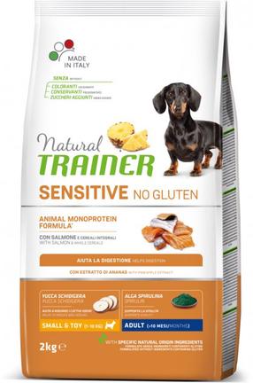 Сухой корм для собак Natural Trainer Sensitive No Gluten Salmon, рыба, 2 кг