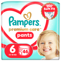 Sauskelnės-kelnaitės Pampers Premium Care Pants, 6 dydis, 46 vnt.