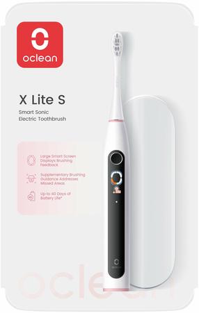 Elektriskā zobu birste Oclean X Lite Set, pelēka krās.
