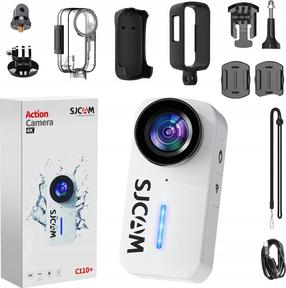Seikluskaamera Sjcam C110+, valge v.