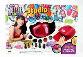 Набор для ухода за ногтями Dromader Atelier Glamour Nail Studio 03004