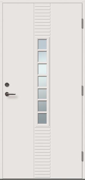 Uks Andre 7R, parempoolne, valge v., 209 x 99 x 6.2 cm