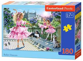 Dėlionė Castorland Ballet Dancers 180pcs, 32 cm x 23 cm, 180 vnt., įvairių spalvų