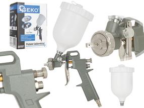 Pneumatinis dažų purkštuvas Geko G01107, 500 ml