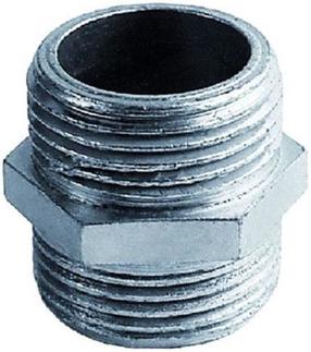 Įmova Raccorfer Steel Nipple with External Thread Zinc, 1 1/4"