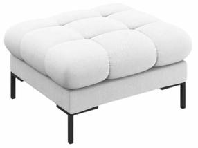 Pufas Cosmopolitan Design Bali Neve 80, blyški pilka sp., 60 cm x 60 cm x 41 cm