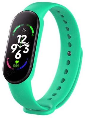 iWear SM7 Умный Фитнес IP67 браслет 0.96'' TFT с изм. HR & кровяного давления / Соц. сети / Монитор сна Зеленый