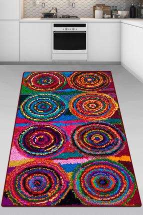Paklāja celiņš Conceptum Hypnose Boule Coloree, daudzkrāsaina, 200 cm x 100 cm