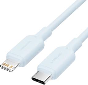 Laidas Vention LAKSF, USB Type C/Lightning, žydra sp.