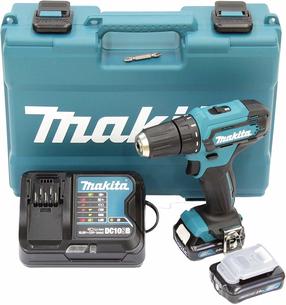 Gręžtuvas su akumuliatoriumi Makita DF333DSAE, 12 V, 2 Ah