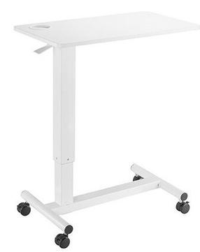 Arvutilaud reguleeritava kõrgusega Up Up Forseti, 71 cm x 40 cm, 71.2 - 106.2 cm, valge v.