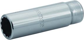 Ilgoji varžtų galvutė Bahco Double Hexagon Long Socket, HEX, 82.6 mm, 1/2", Ø27 mm
