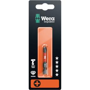 Наконечник Wera Impactor 851/4, PH2, 50 мм