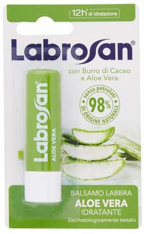Lūpu balzams Labrosan Aloe Vera, 5.5 ml