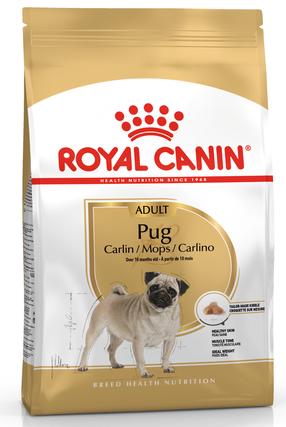 Sausas šunų maistas Royal Canin PUG, vištiena, 1.5 kg