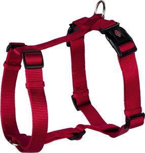 Petnešos šunims Trixie Premium, raudona sp., 420 - 600 mm x 15 mm, S/M