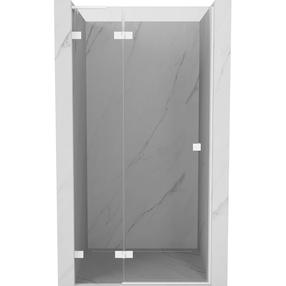 Dušo durys Mexen Lunar L Left, 110 cm x 200 cm, balta sp./grūdintas