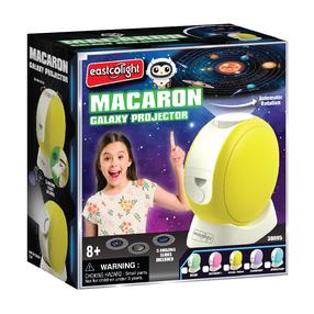 Projektor Eastcolight Galaxy Macaron, valge v./kollane v.