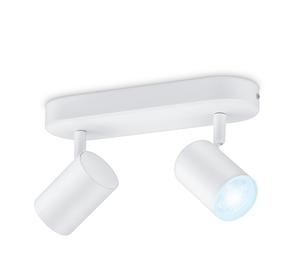 Šviestuvas lubų WiZ Imageo, LED, 2700 - 6500 °K, 2 x 4.9 W, balta sp. / balta sp.