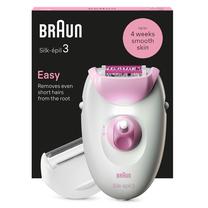 Prekė su pažeista pakuote. Epiliatorius Braun Silk•épil 3 SE3-031
