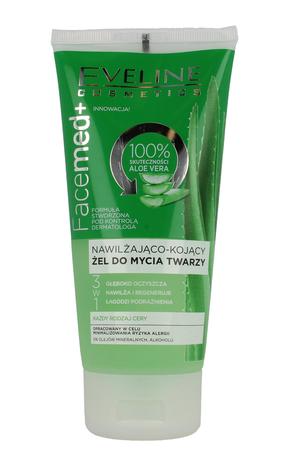 Näo puhastusgeel Eveline Facemed+ 3in1, 150 ml